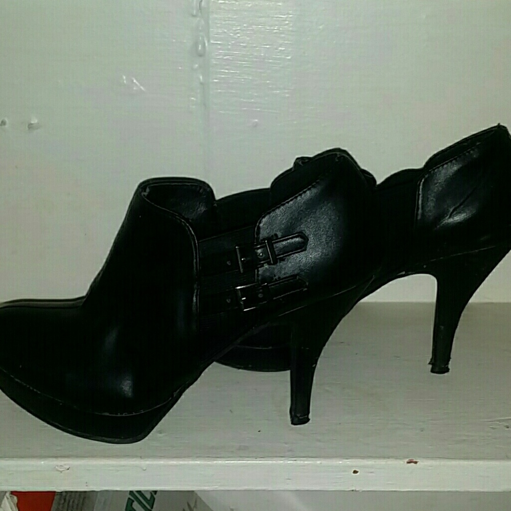 Black booties